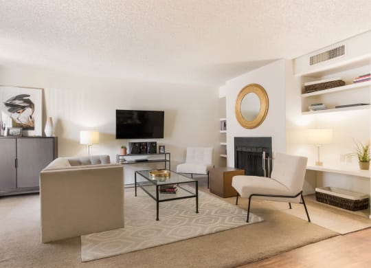 Modern Living Room at Del Coronado, Mesa, AZ