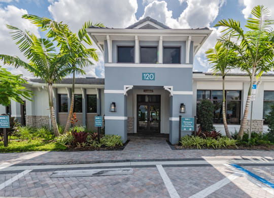 Exterior View of Leasing Office at Edge75, Naples, Florida
