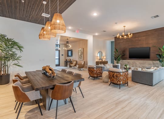 Spacious Clubhouse with Seating Areas at Edge75, Florida 34104