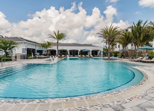Resort Style Heated Pool at Edge75, Naples