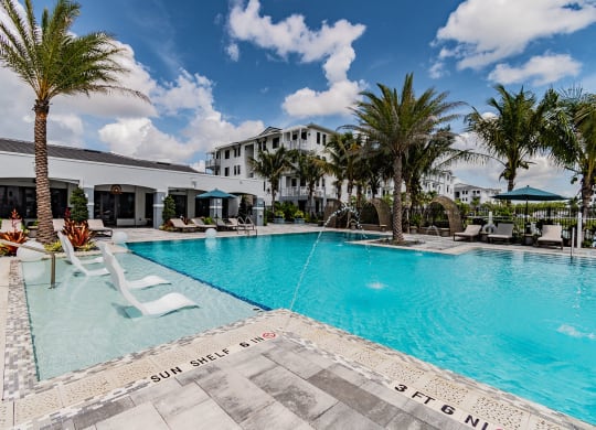 Poolside Sundeck Chairs at Edge75, Florida 34104