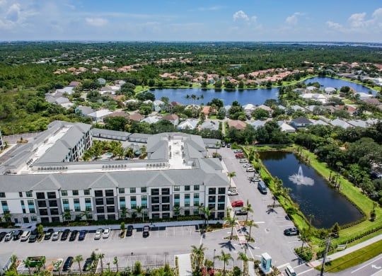 Aerial View of Property and Surrounding Area at AxisOne, Stuart, FL, 34994