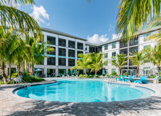 Resort Style Pool at AxisOne, Stuart, FL, 34994