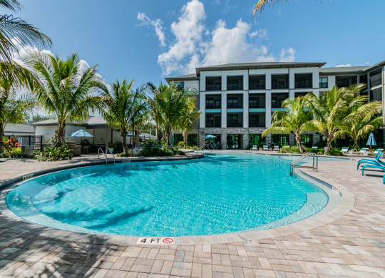 Expansive Outdoor Pool at AxisOne, Florida