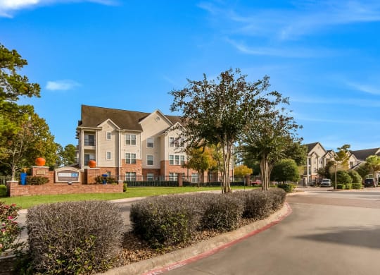 Property Entrance at Kingwood Glen, Texas