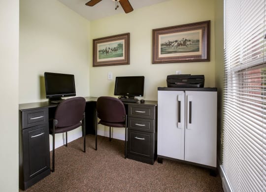 Clubhouse Fireplace Lounge at Park Place Apartments, Louisville, Kentucky