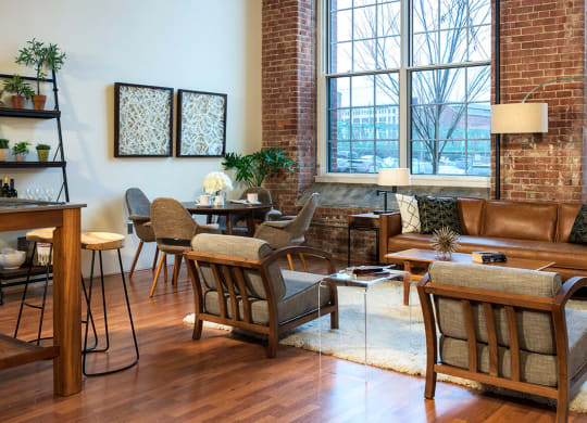 Hardwood Style Flooring at Riverwalk Apartments, Massachusetts 01843