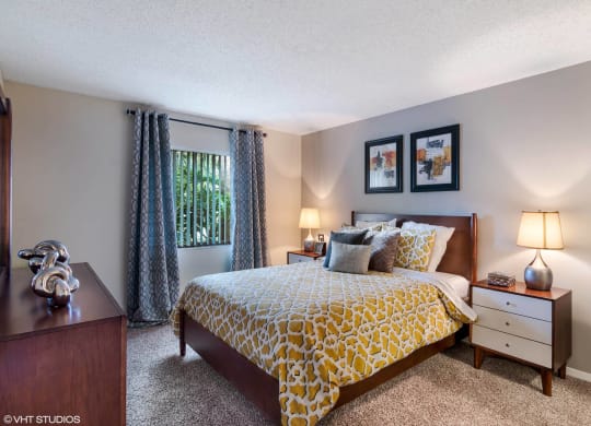 Bedroom With Expansive Windows at Sarasota South, Florida, 34207