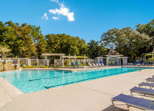 Pool at St. Johns Forest Apartments, Jacksonville, 32277