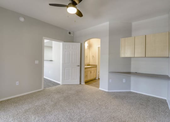 Carpeted Living Area at Sweetwater At Metro North Apartments, Phoenix  85029
