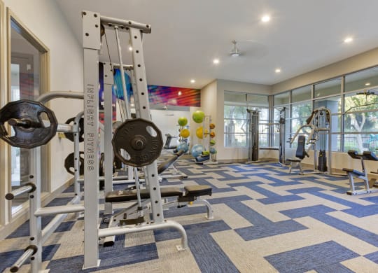 Modern Fitness Center at Sweetwater At Metro North Apartments, Arizona