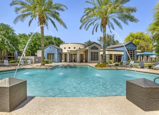 Private Swimming Pool at Sweetwater At Metro North Apartments, Arizona 85029