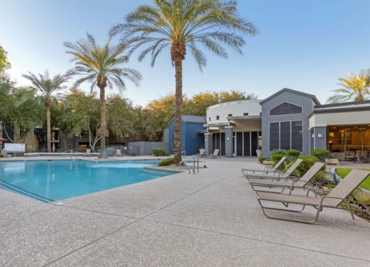 Outdoor Swimming Pool at Sweetwater At Metro North Apartments, Phoenix, AZ 85029
