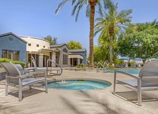 Hot Tub at Sweetwater At Metro North Apartments, Phoenix