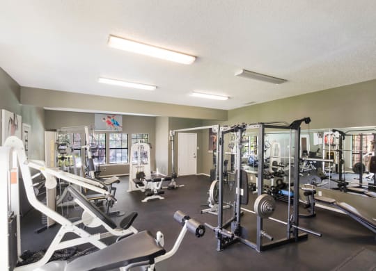 Fitness center at The Glen, Lewisville, 75067