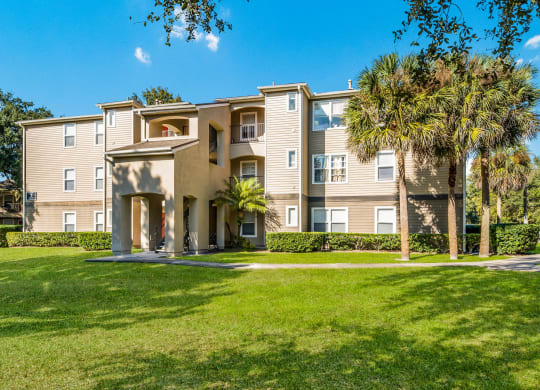 Landscaped Grounds at University Park Apartments, Orlando, Florida