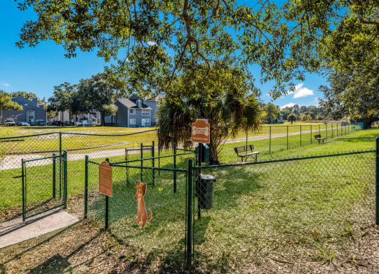 Fenced Dog Park at University Park Apartments, Orlando
