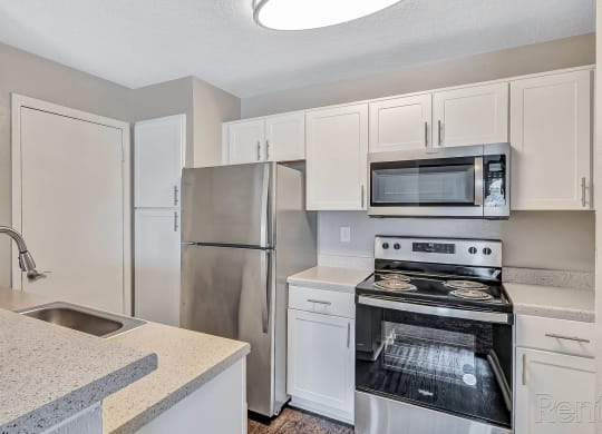 Fully Equipped Kitchens at The Willows on Rosemeade, 75287