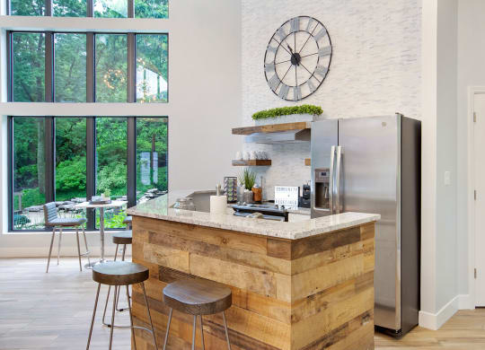 Clubhouse Kitchen at Millennium at Creve Coeur, Creve Coeur, 63141