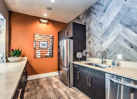 Resident Lounge Kitchen