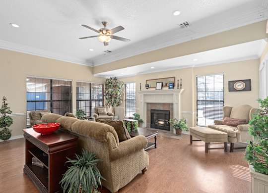 Living Room at Chapel Ridge of Stillwater, Stillwater, 74075