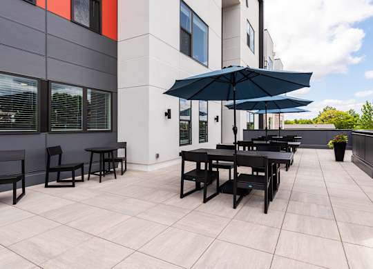 Outdoor Patio at Mila, Missouri