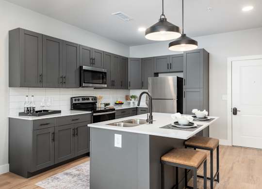 Fully Equipped Kitchen at Mila, Ellisville, Missouri