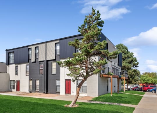 apartment building exterior
