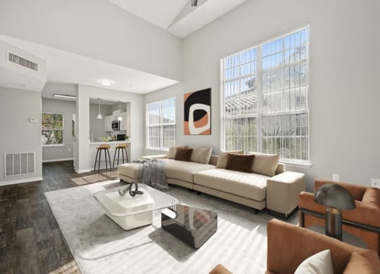 Model living room