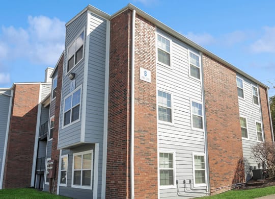Exterior Community Building and Landscape at Abbington Heights Apartments in Antioch, TN.