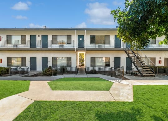 Exterior Shot of Forest Park Apartments in El Cajon, CA.