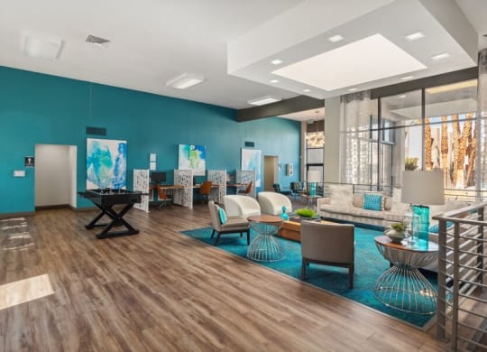 Community lobby interior