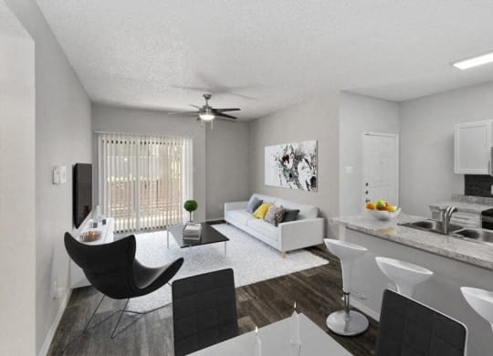 Model living room