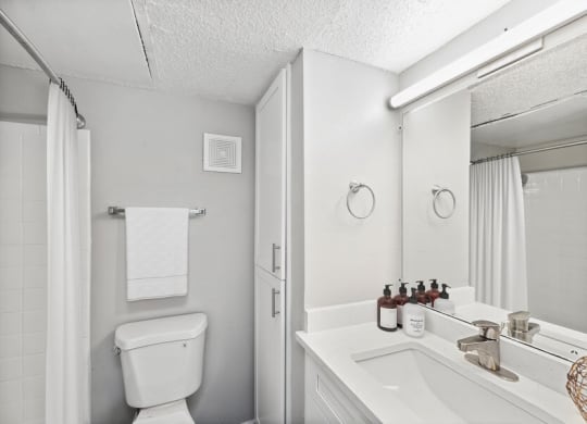 Model bathroom