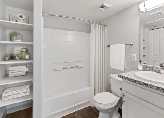 Model bathroom