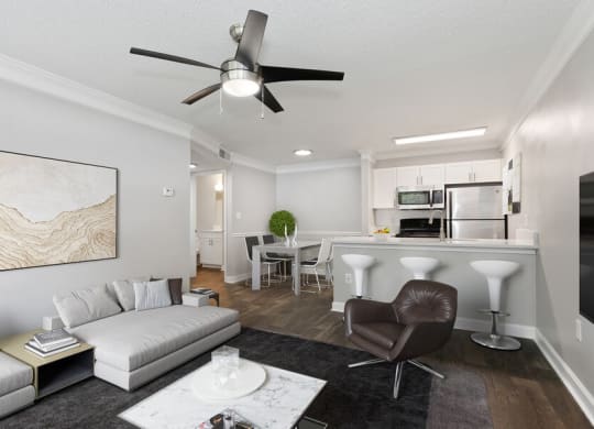 Model living room