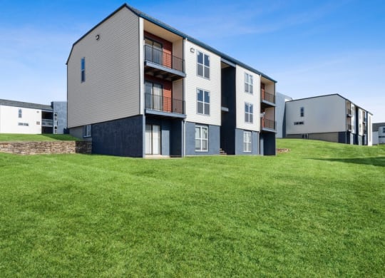 Apartment building exterior