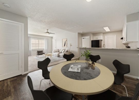 Model dining room