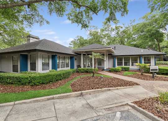 Leasing office exterior at Northlake Apartments in Jacksonville, FL
