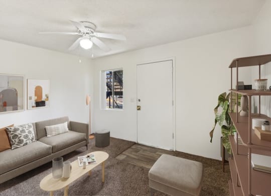 Model classic apartment living room