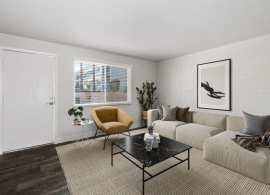 Model living room