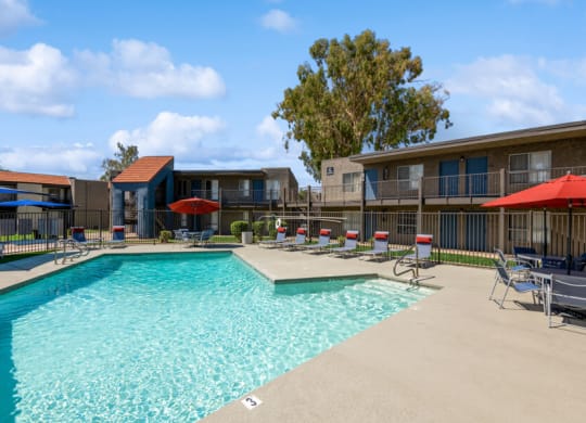 our apartments offer a swimming pool at Villages at Metro Center, Phoenix, AZ, 85051