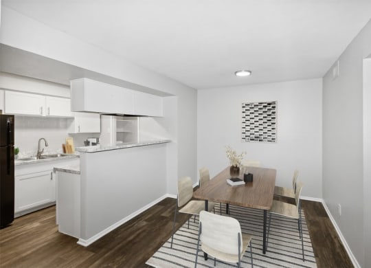 Model dining room