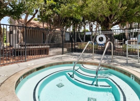 Outdoor hot-tub spa