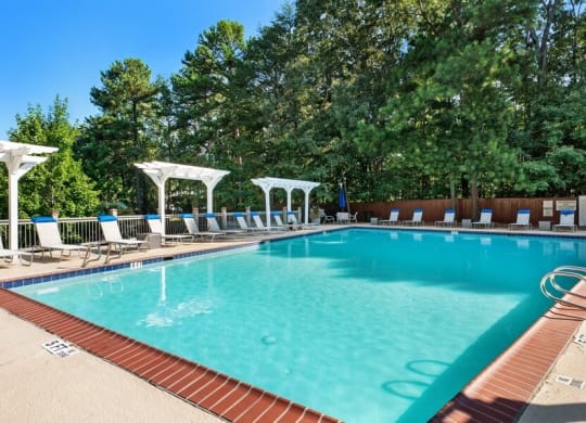 Pool and sundeck