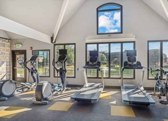 Fitness center at Esprit Cherry Creek, Glendale, 80246