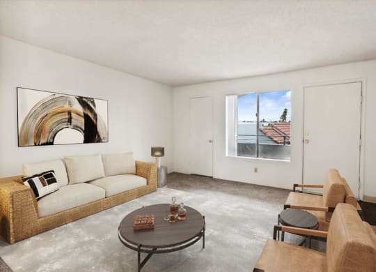 Model living room