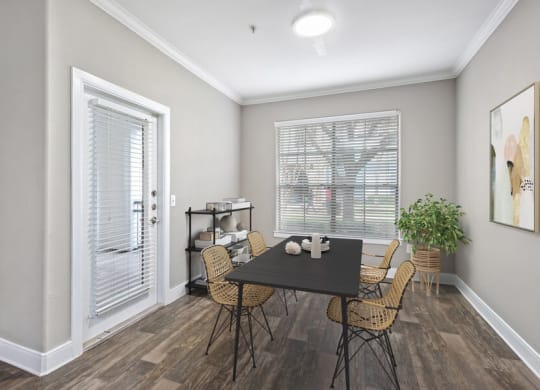 Model dining room