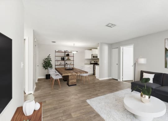 Model living room