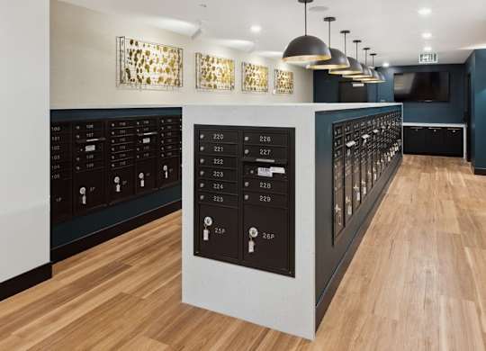 Package and mail room
